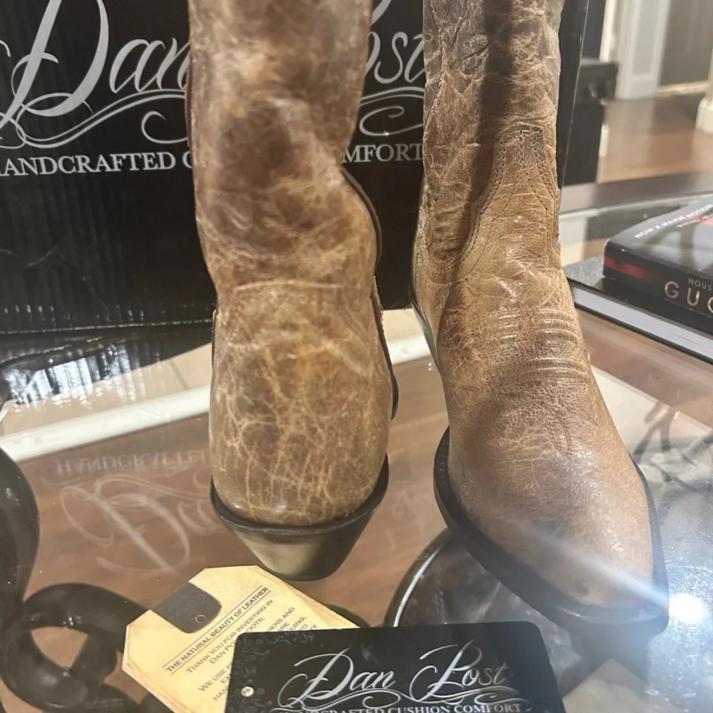 *FREE SHIPPING * Dan Post Women's Colleen Leather Western Boots - Picture 4 of 6